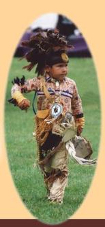 Traditional Iroquois Dancer
